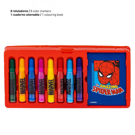 Cerda - Colouring Stationery Set Briefcase Marvel