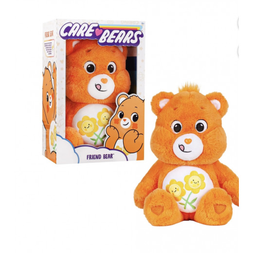 CARE BEAR, friend bear, orange , 5*10*14 inches, 1