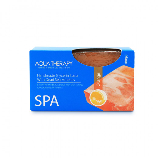 Aqua Therapy Hand Made Glycerine Soap ( Orange), 180g