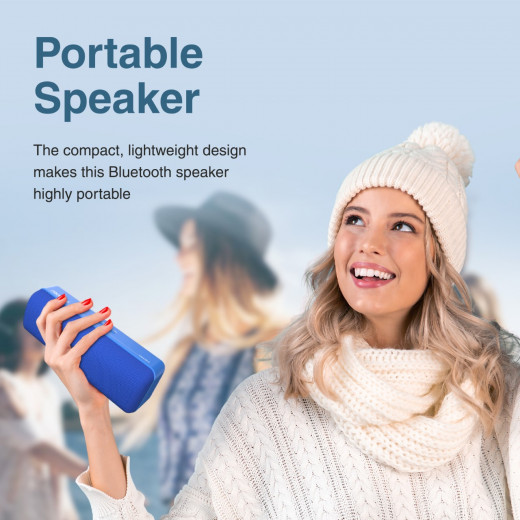 Promate Capsule-2 Bluetooth Speaker, 6W with Exceptional HD Sound Quality, Long Playtime