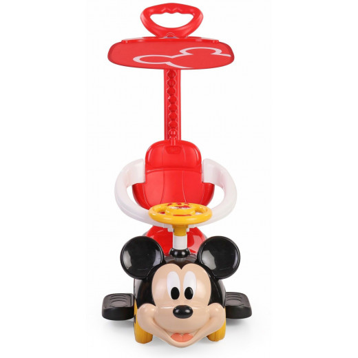 Push Car With Hand And Umbrella, Mickey Mouse