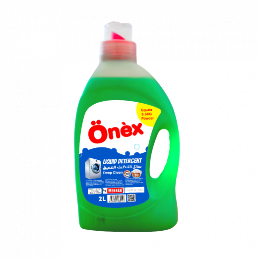 Detergent liquid 2L Green by Onex