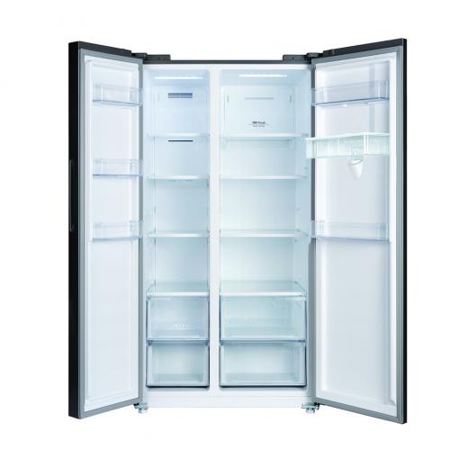 CHIQ Refrigerator 585 L Side by Side Dark Inox