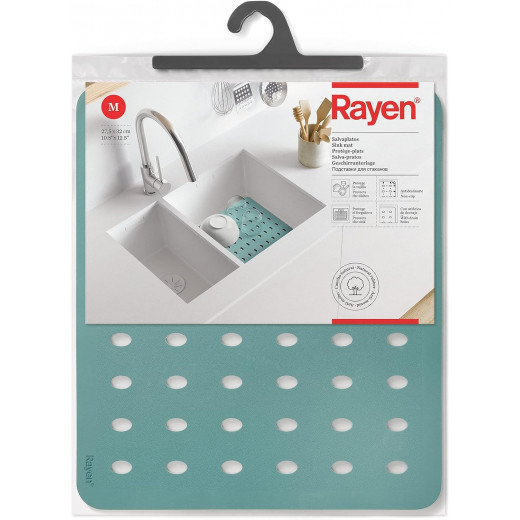 Rayen 2329.11 Sink-Mat Protects the Sink With Drainage Hole