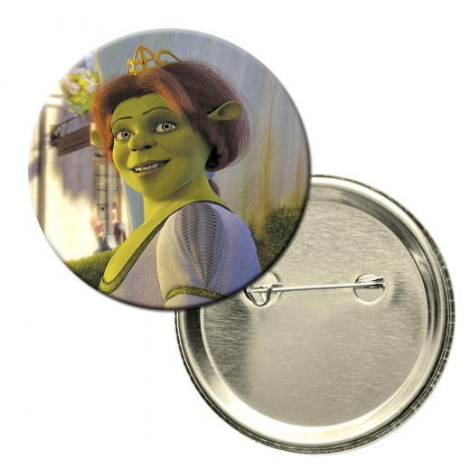 Button badge - Shrek - Fiona