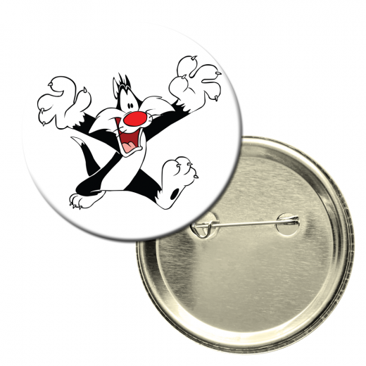 Button badge - Sylvester