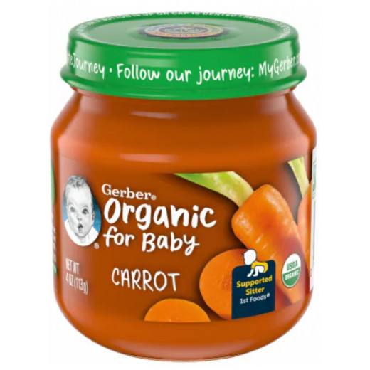Gerber Organic 1st Foods Carrot for baby