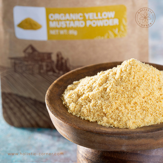 Organic Yellow Mustard Powder | 85g