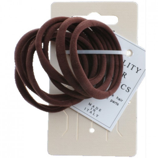 Trisa italian elastics thin brown