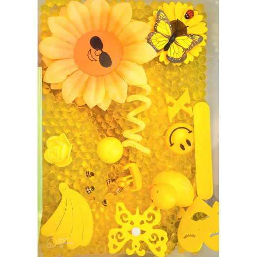 Sensoria,( Yellow) sensory box 