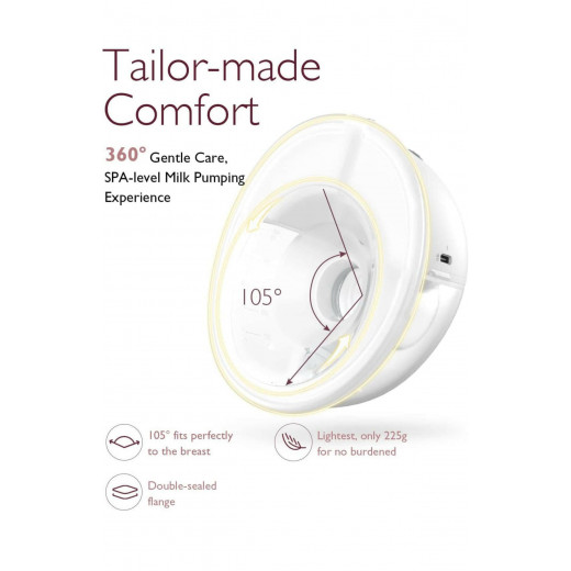 Momcozy M5 Wearable Breast Pump, Double