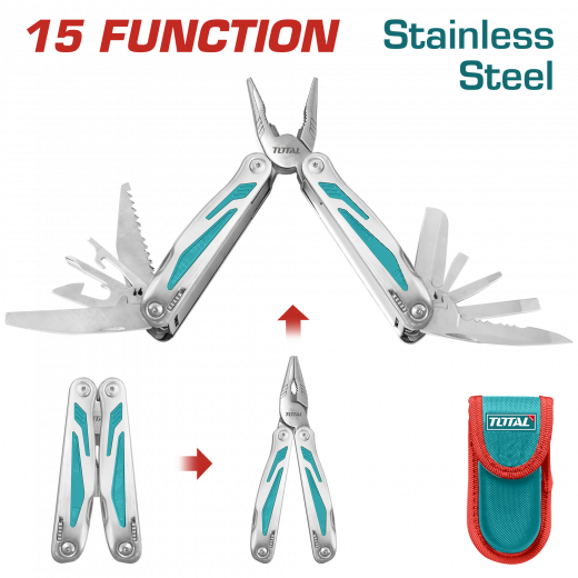 Total Foldable multi-function tool TFMFT01151