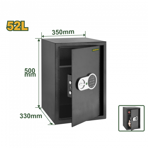 Jadever JDEB1550 Electronic safe 52l