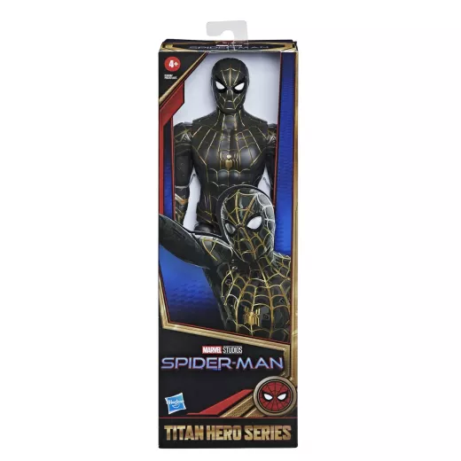 Hasbro | Marvel Spider-man Titan Hero Series Black & Gold Suit Spider