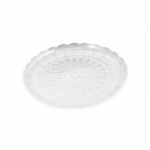 Crystal Plates Round 22 cm - 1 Piece