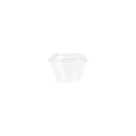 Crystal Containers Round Cup - DC 250 cc - 50 PCS