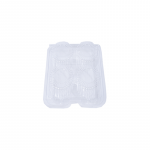 Plastic Muffin Containers Round Clear 4 Parts Standard - 1 Piece