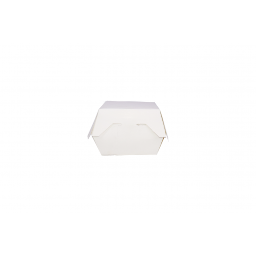 Paper Container White Burger Small - 1 Piece