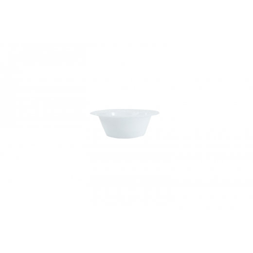 Plastic Plates Round White Bowl 15 cm - 50 PCS