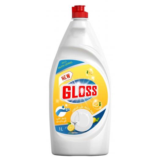 Gloss liquid Dishwash 1000ml Limon